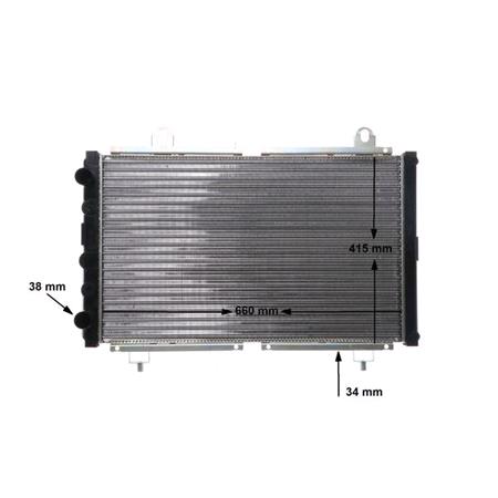 MAHLE Radiator   CR499000S