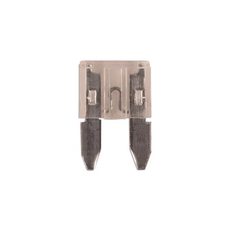 Connect 30431 Fuses   Auto Mini Blade   Clear   25A   Pack Of 25