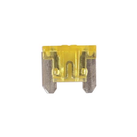 Connect 30442 Fuses   Auto Mini Blade   Yellow   20A   Pack Of 25