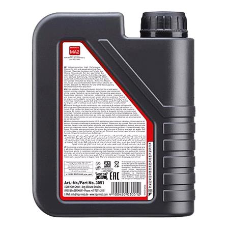 Liqui Moly 10W 50 Motorbike 4T Synth Offroad Race Engine Oil   1 Litre
