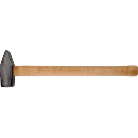 MACHINIST HAMMER 3KG WOODEN HANDLE