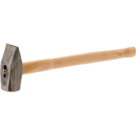 MACHINIST HAMMER 4KG WOODEN HANDLE