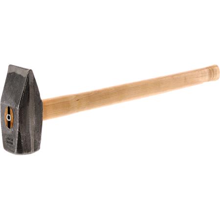 MACHINIST HAMMER 6KG WOODEN HANDLE