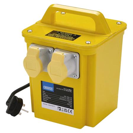 Draper 30621 110V Portable Transformer, 3.3kVA
