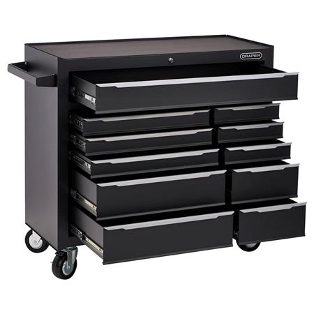 Draper 30798 Roller Tool Cabinet, 11 Drawer, 42"
