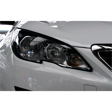 Right Headlamp (Halogen, Takes H7 / HB3 Bulbs, Black Bezel, Original Equipment) for Peugeot 308 II 2014 on