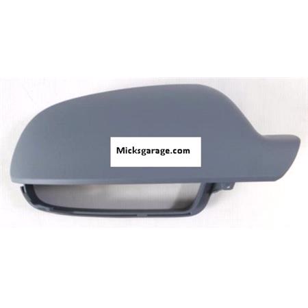 Right Wing Mirror Cover (primed, non lane assist version) for AUDI A3,  2010 2012