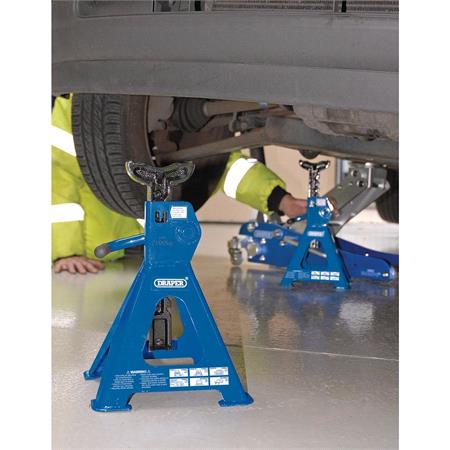 Draper 30878 2 Tonne Ratcheting Axle Stands (Pair)