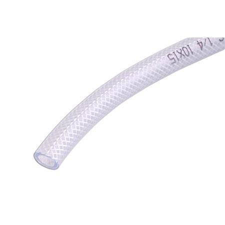 CLEAR PVC BRAIDED TuBING 16MM ID 30M CLEAR PVC BRAIDED TuBING 16MM ID 30M