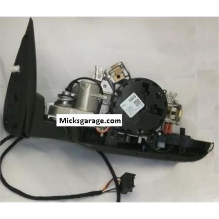 Right Wing Mirror Body (electric, heated, indicator, without glass and cover) for Skoda OCTAVIA, 2009 2012