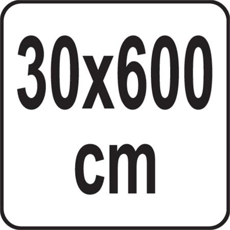 VACUUM FOIL IN A ROLL 30X600CM