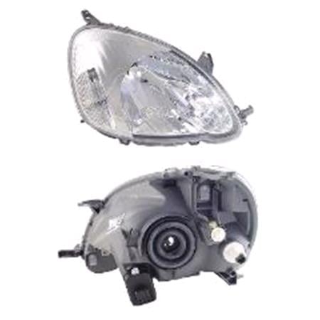 Right Headlamp (Original Equipment) for Toyota YARIS 2003 2006