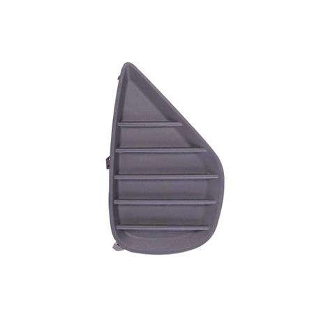 Toyota Yaris 2014 2017 RH (Drivers Side) Front Bumper Grille, Matte Black, Without Hole For Fog Light, Not For Hybrid Models
