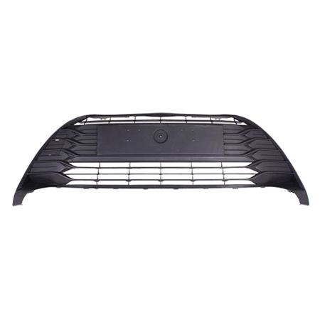 Toyota Yaris 2017 2020 Front Bumper Grille, Centre, Grained, Matt Black