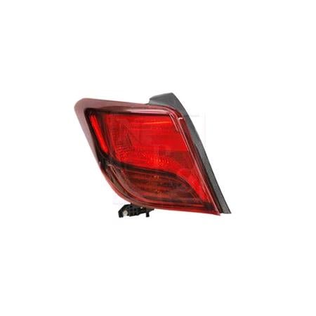 Left Rear Lamp (Outer, On Quarter Panel, Supplied Without Bulbholder) for Toyota YARIS/VITZ 2017 2020