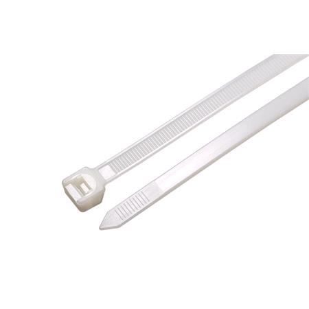 CABLE TIES 300 X 4.8MM WHITE   PACK 100