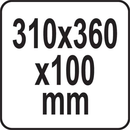 Wall Mounted Steel Post Box   Grey 