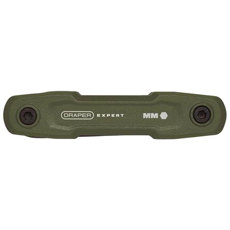 Draper Expert 31109 Metric Folding Hex Key Set (8 Piece)