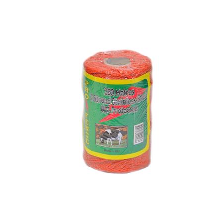 POLY.ELECT.FENCE WIRE 250M.RED