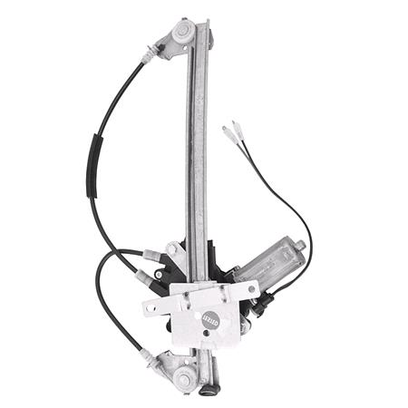 Rear Left Electric Window Regulator (with motor) for TOYOTA AVENSIS Station Wagon (_T_), 1997 2003, 4 Door Models, WITHOUT One Touch/Antipinch, motor has 2 pins/wires