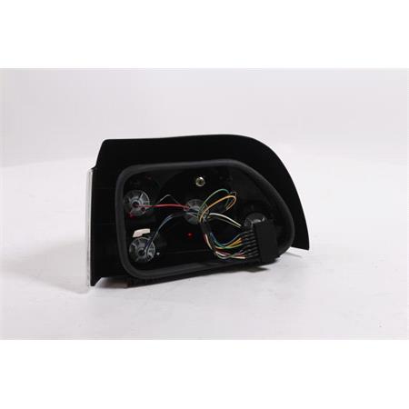 Clear Lexus style Tail lamps for Renault Clio 1991 1998 Set Left and Right