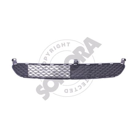 Toyota Aygo 2005 2008 Front Bumper Grille, Matte Black, TUV Approved