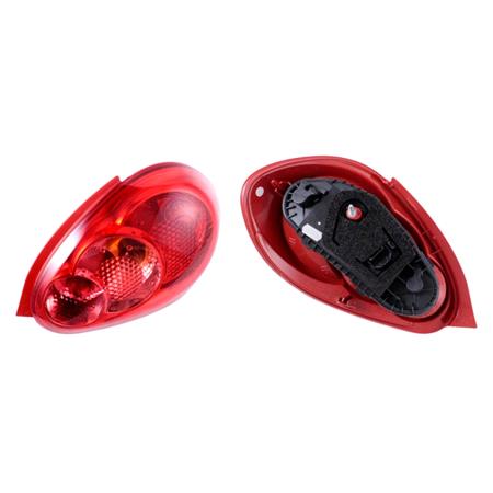 Right Rear Lamp (With Rear Fog Lamp, With  Bulbholder, Original Equipment) for Toyota AYGO 2005 2008