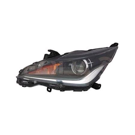 Left Headlamp (Halogen, Takes HIR Bulb, Supplied Without Motor) for Toyota AYGO 2015 on