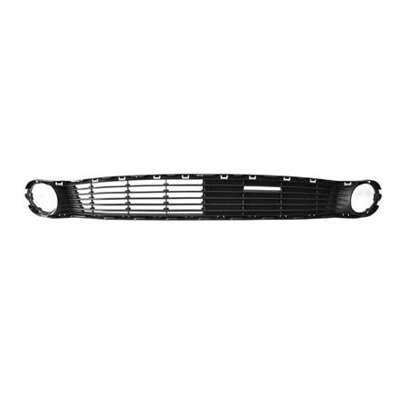 Toyota Aygo 2015 Onwards Front Bumper Grille, Lower, Centre, With Holes For Fog Lamps
