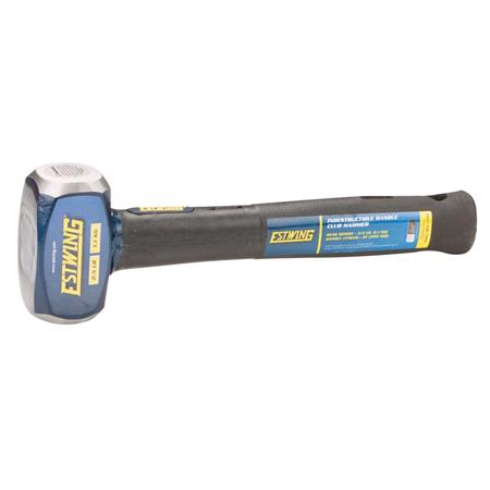 Estwing Indestructible Shaft Club Hammer, 1.1kg/2.5lb, 300mm