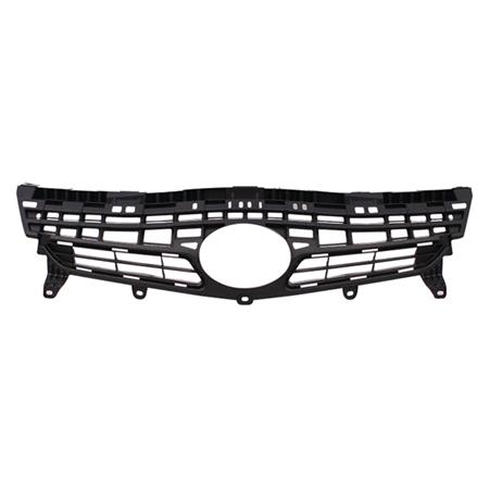 Toyota Prius 2012 2016 Front Bumper Grille, Matte Black