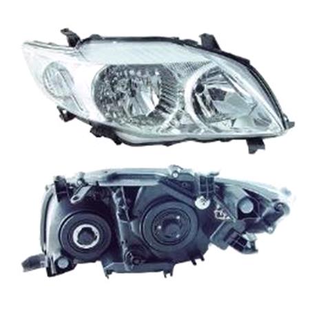 Right Headlamp for Toyota COROLLA Saloon 2007 2010