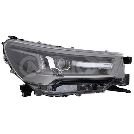 Right Headlamp (Full LED, Invincible Models) for Toyota HILUX Pickup 2020 on
