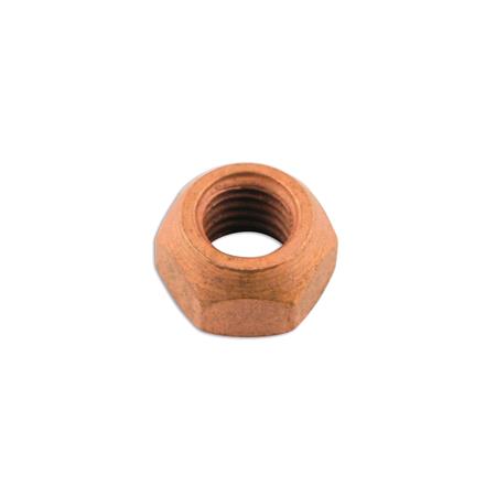 Connect 31564 Copper Flashed Manifold Nuts   8.0mm   Pack Of 50