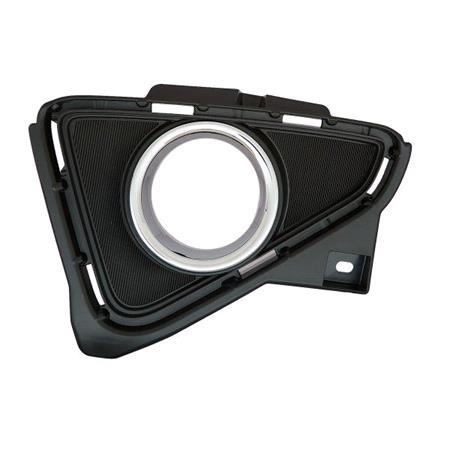 Toyota Rav 4 2016 2018 LH (Passengers Side) Front Bumper Grille, With Hole For Fog Lamp