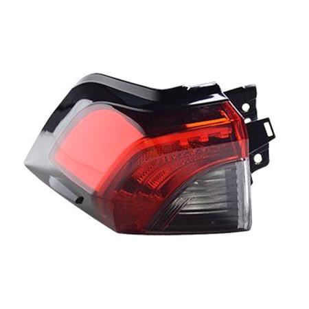 Left Rear Lamp (Outer, On Quarter Panel, LED / Halogen, Supplied Without Bulbholder) for Toyota RAV 4 V VAN 2019 on