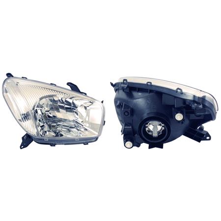 Right Headlamp Unit (Original Equipment) for Toyota RAV 4 Mk II 2001 2004