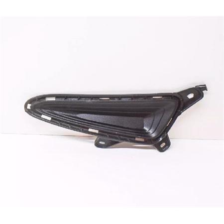 Toyota C HR 2017 2019 LH (Passengers Side) Front Bumper Grille, Grained, Matt Black