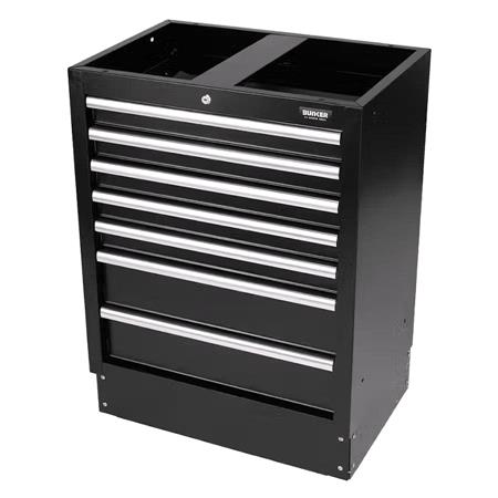 Draper 31706 BUNKER Modular Floor Cabinet, 7 Drawer, 680mm