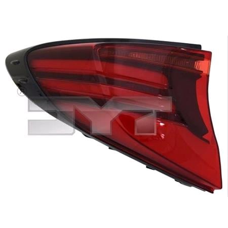 Left Rear Lamp (Outer, On Quarter Panel, LED, Original Equipment) for Toyota C HR 2019 to 2023