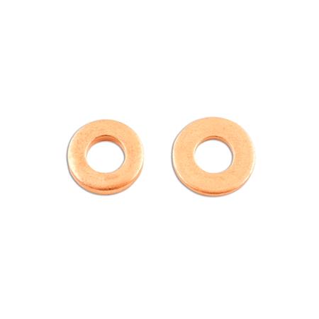 Connect 31751 Copper Washers   Injection   15.5mm x 7.5mm x 2.0mm   Pack Of 50