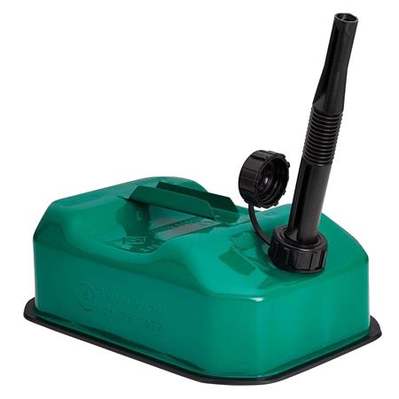 Draper 31787 Flat Steel Fuel Can, 5L   Green