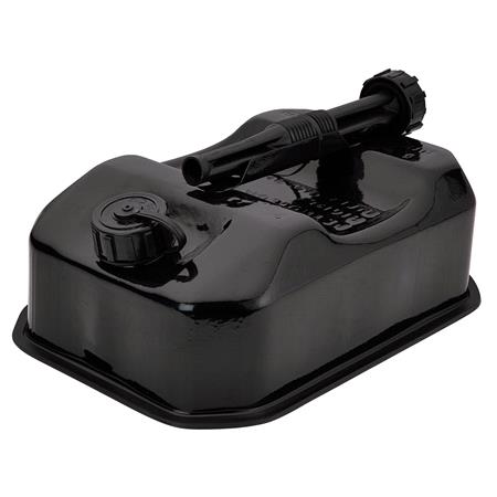 Draper 31790 Flat Steel Fuel Can, 5L   Black