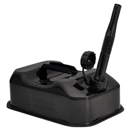 Draper 31790 Flat Steel Fuel Can, 5L   Black