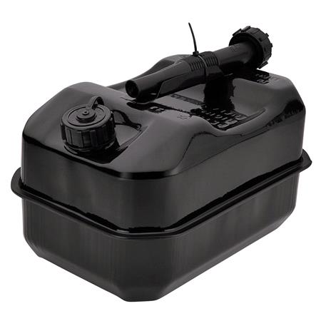 Draper 31792 Flat Steel Fuel Can, 10L   Black