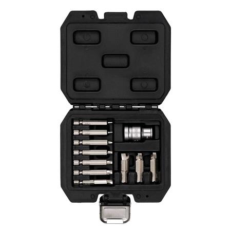 Draper 31801 Damaged Hex Cap Head Bolt and Screw Extractor Set (11 Piece)
