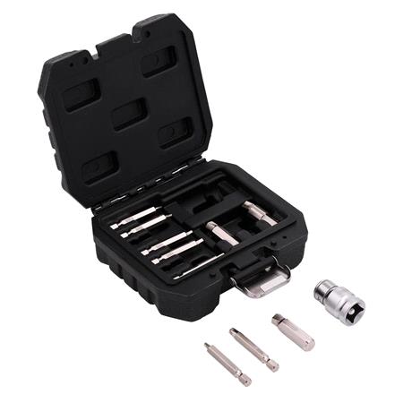 Draper 31801 Damaged Hex Cap Head Bolt and Screw Extractor Set (11 Piece)