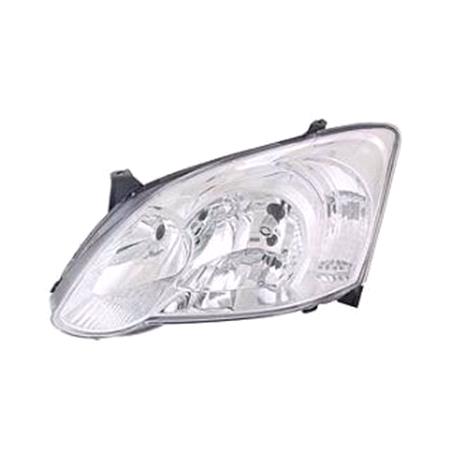 Left Headlamp (Halogen, Takes H7 / H7 Bulbs, Hatchback Only) for Toyota COROLLA 2004 2006