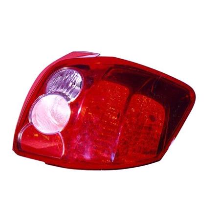 Right Rear Lamp (Halogen, Supplied Without Bulbholder, Original Equipment) for Toyota AURIS 2007 to 2009