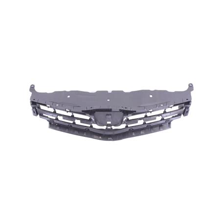 Toyota Auris 2010 2012 Grille, Inner Section, Matte Black, Without Colour Coded Trim